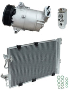 A/C Compressor Kit With Condenser for Saturn Astra 1.8L (2009–2009)