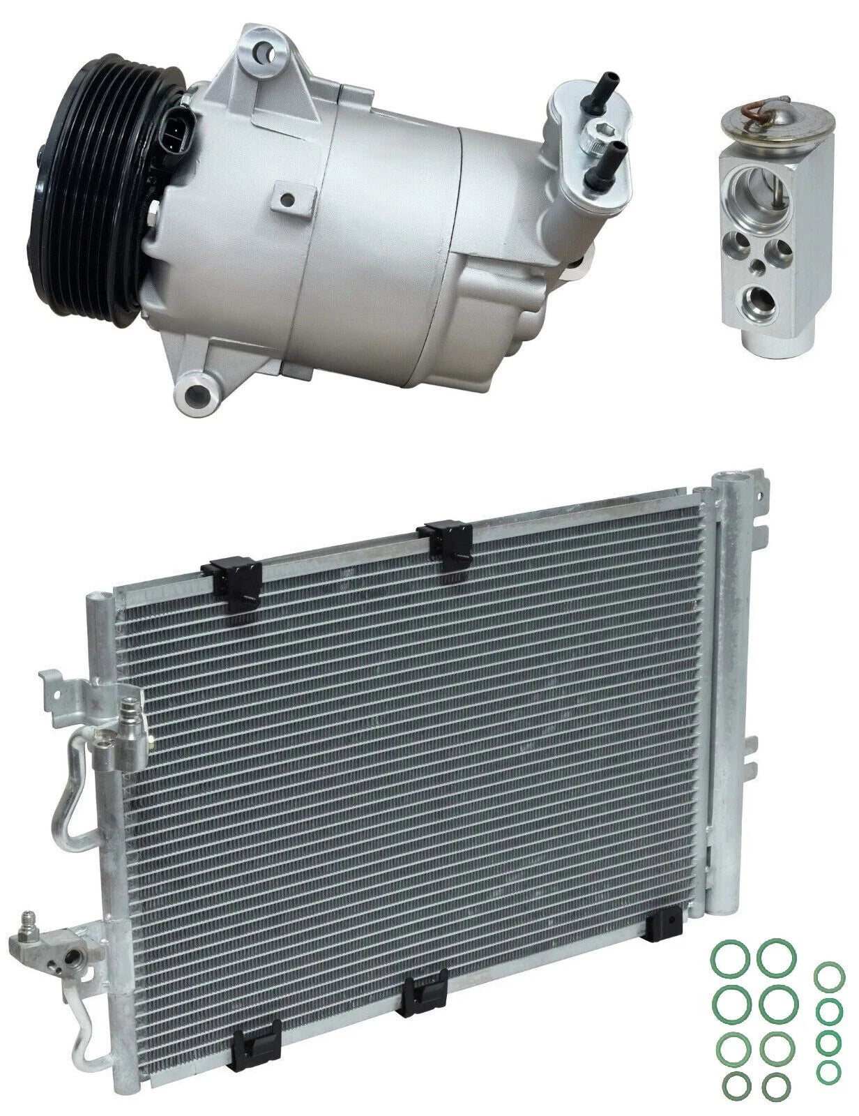 A/C Compressor Kit With Condenser for Saturn Astra 1.8L (2009–2009)