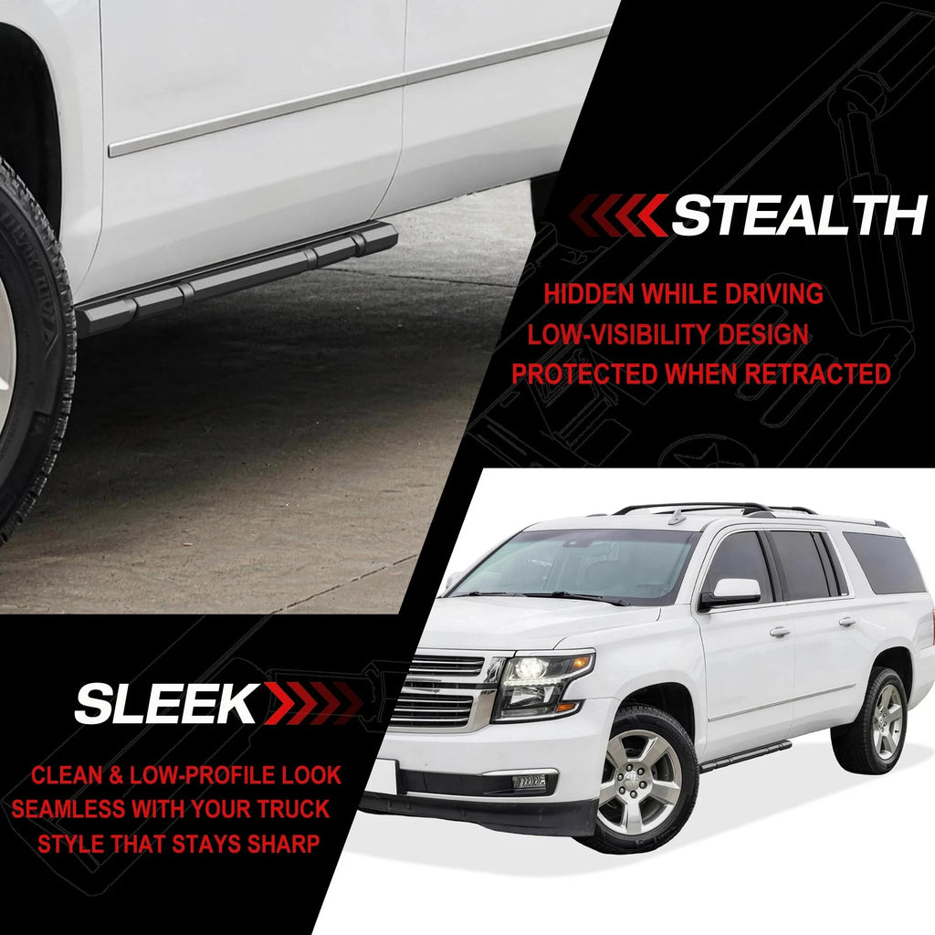 Power Running Boards for Chevy Suburban GMC Yukon XL (2005-2020)