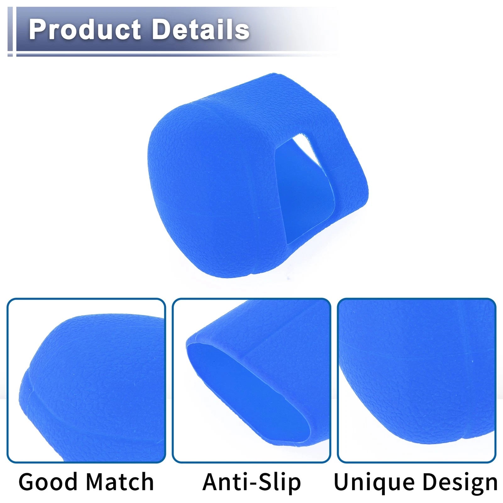 1 Pc Gear Shift Knob Cover for Toyota Camry (2018–2024) - Blue Silicone