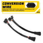 H11 to H1 Conversion Wire Harness Headlight Adapter for