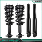 Front Complete Struts & Rear Shocks for Chevy Silverado GMC Sierra 1500 (2007–2013)