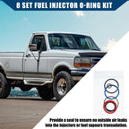 Set of 4 Fuel Injector O-Rings for Ford E-Series (1995–2003) XC3Z9229AB XC3Z-9229-AB