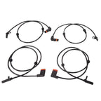 Set of 4 ABS Wheel Speed Sensors for Mercedes C250 C300 C350 (2012–2015)