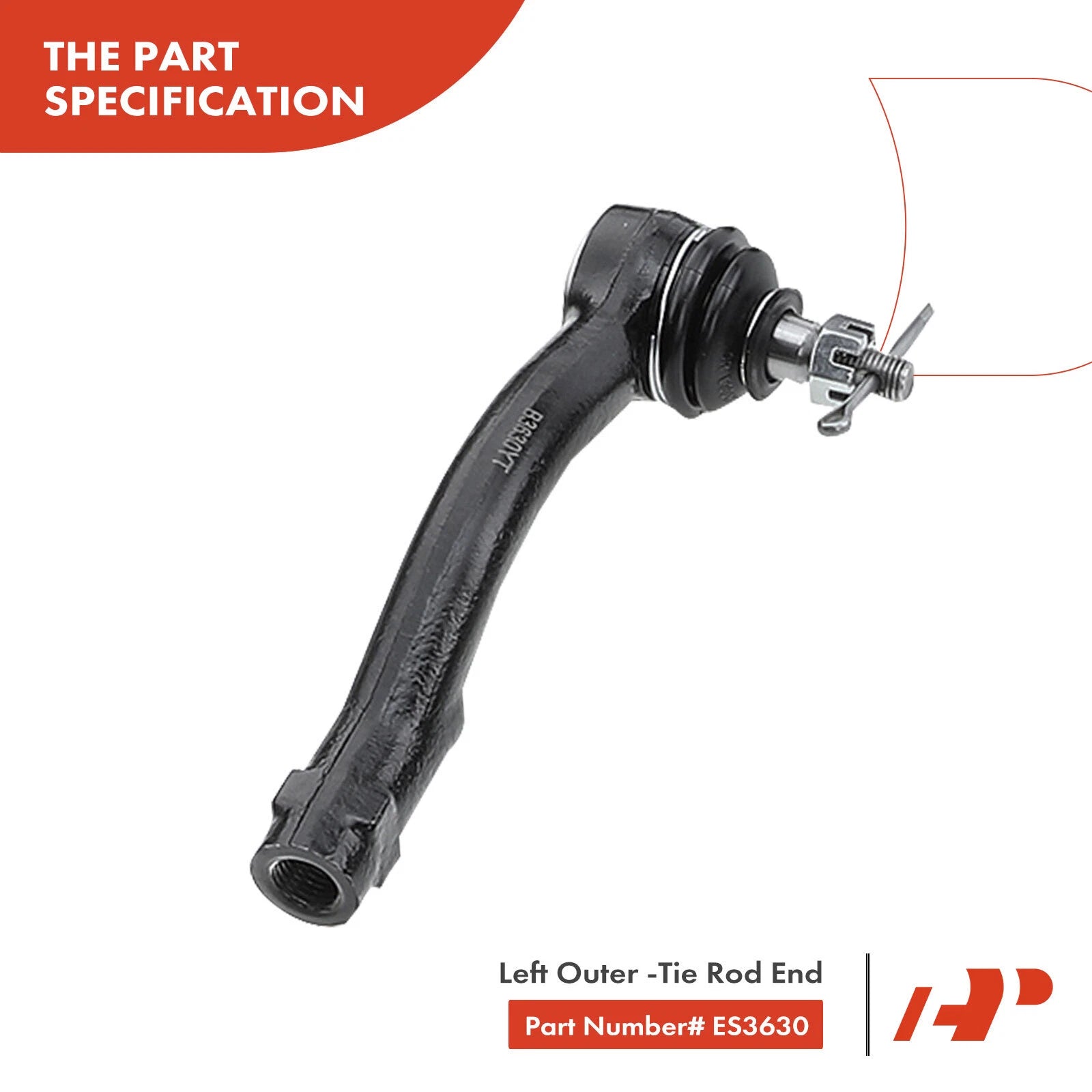 6X Front Control Arm, Tie Rod End & Ball Joint for Hyundai Sonata