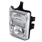 Set of 2 Headlight Assemblies for Ford F-250 F-350 F-450 F-550 (2008–2010)