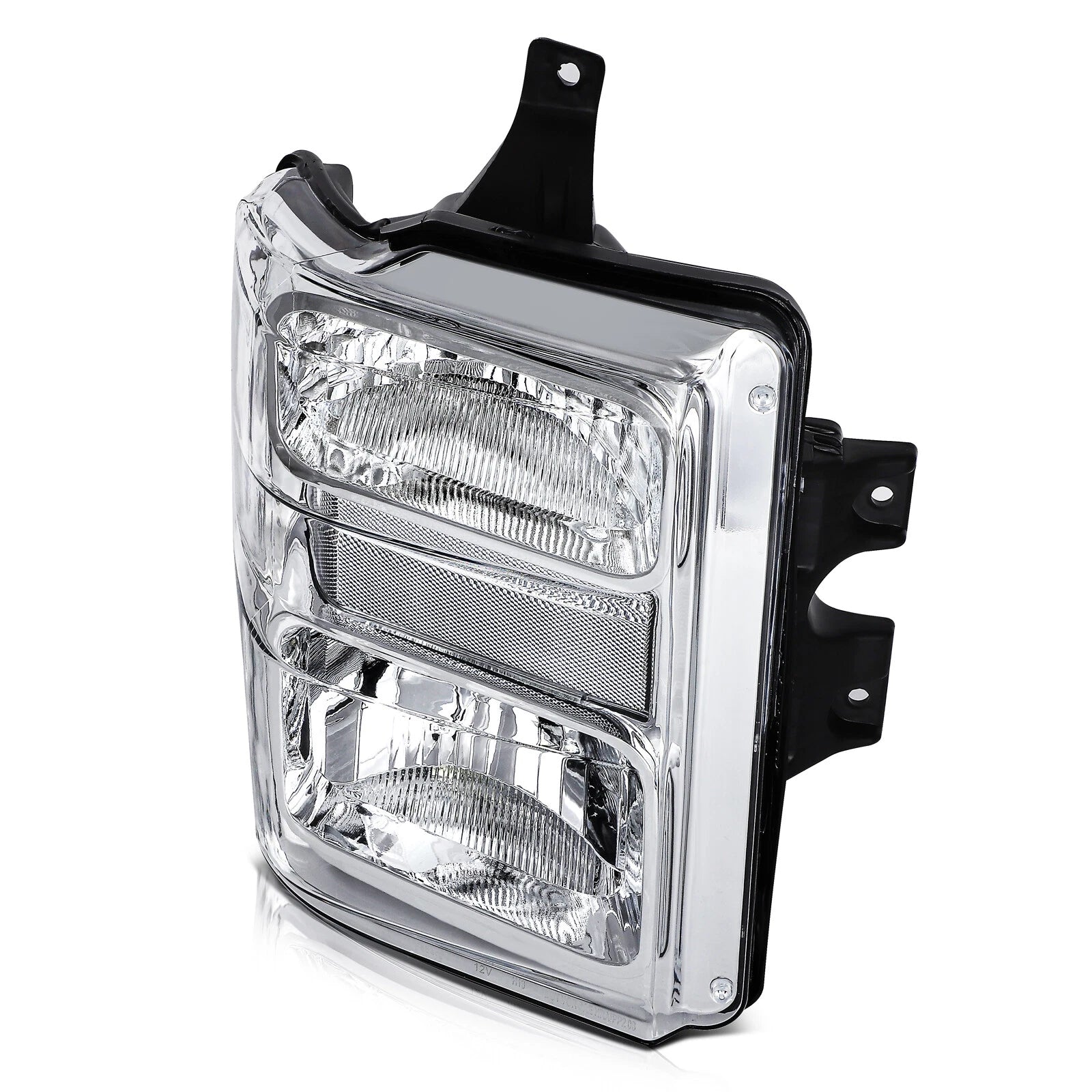 Set of 2 Headlight Assemblies for Ford F-250 F-350 F-450 F-550 (2008–2010)