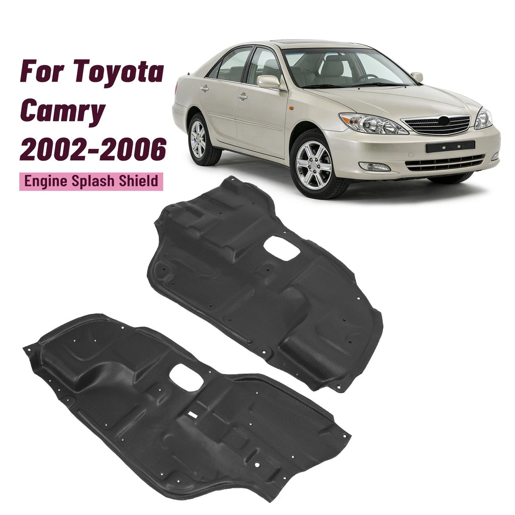 2X Engine Splash Shield for Toyota Camry (2002–2006)