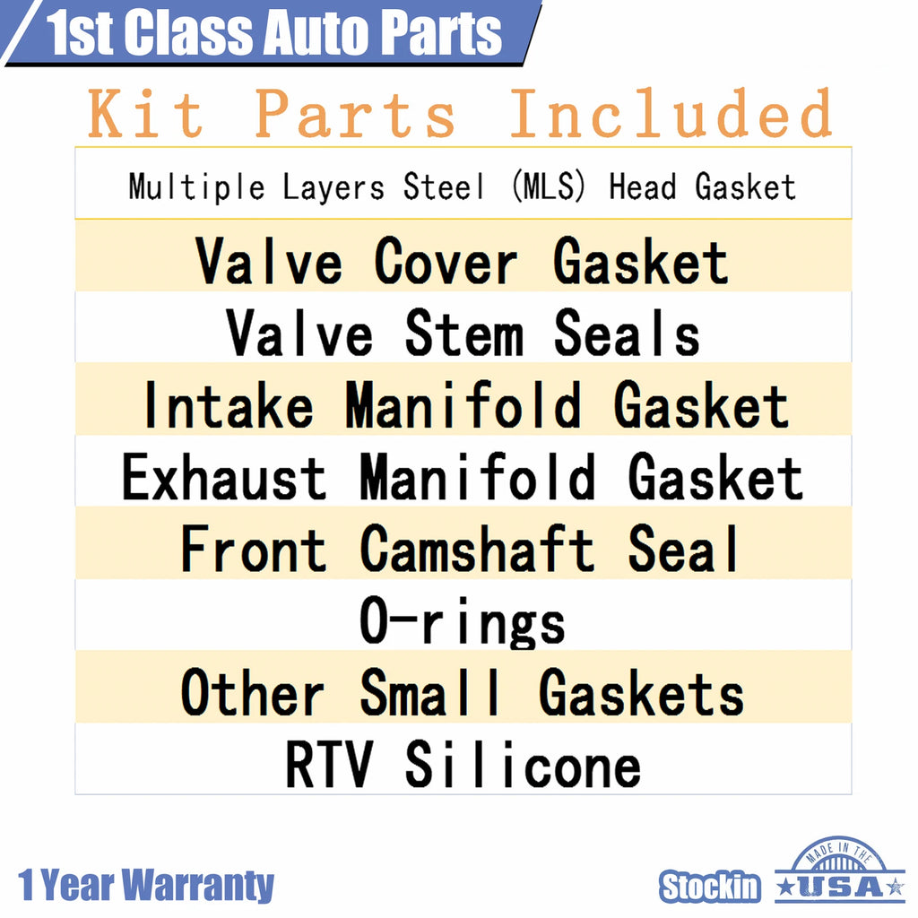 Head Gasket Set for Ford Fusion Escape Mercury Mariner (2006–2012)
