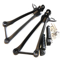 Foot Peg for Kawasaki ZX10R (2008–2010) Black Rear Passenger Bracket