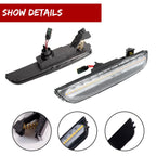 Clear Lens Amber LED Side Marker Lights for VW Passat B5.5 (2001–2005)