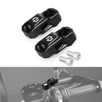 Set of 2 Rear View Mirror Mount Risers for BMW R1250GS (2019–2023)