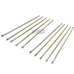 Set of 10 Stainless Self-Locking Zip Tie Strap for Pipe/Gun/Exhaust