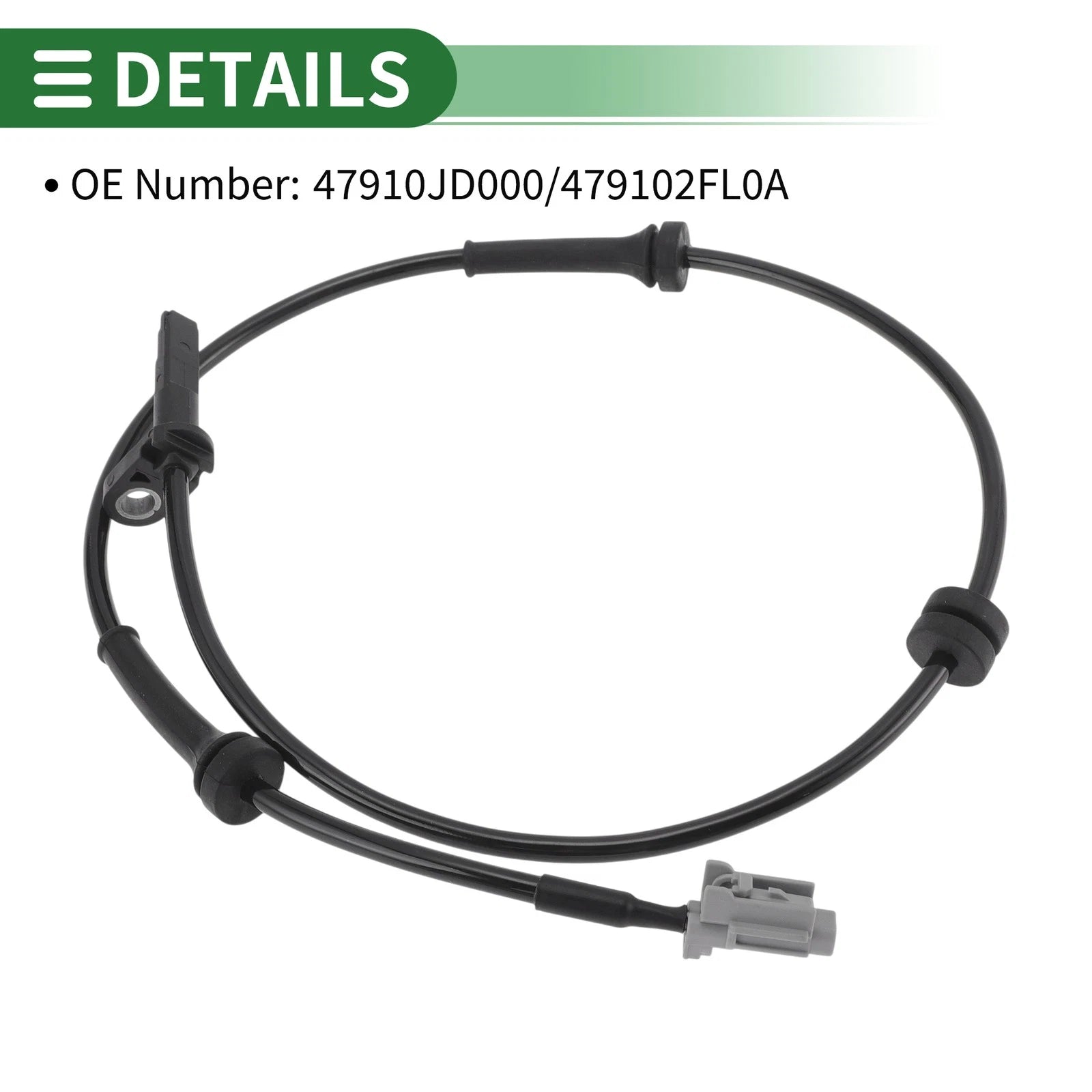ABS Wheel Speed Sensor No. 47910JD000 for Nissan Qashqai (2007–2014)