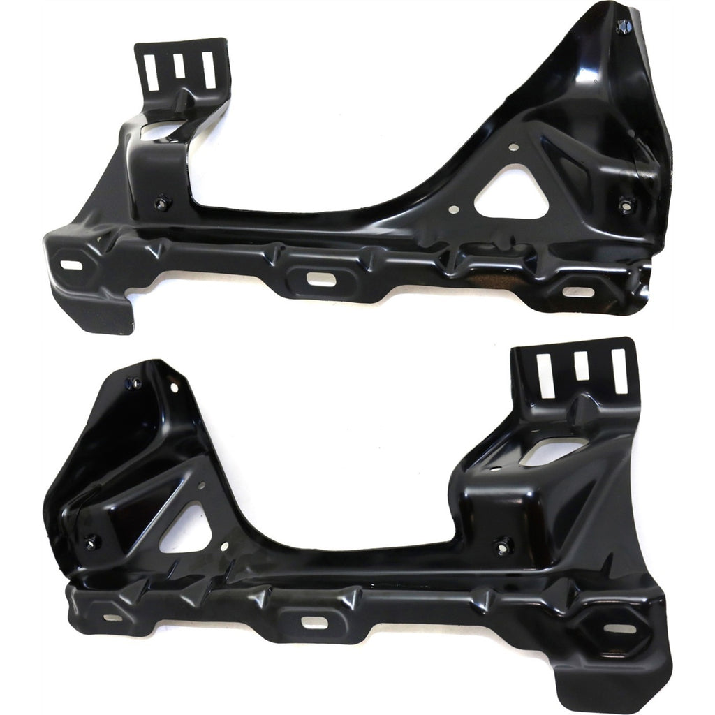 Set of 2 Radiator Support Brackets for GMC Sierra 1500 (2007–2013)