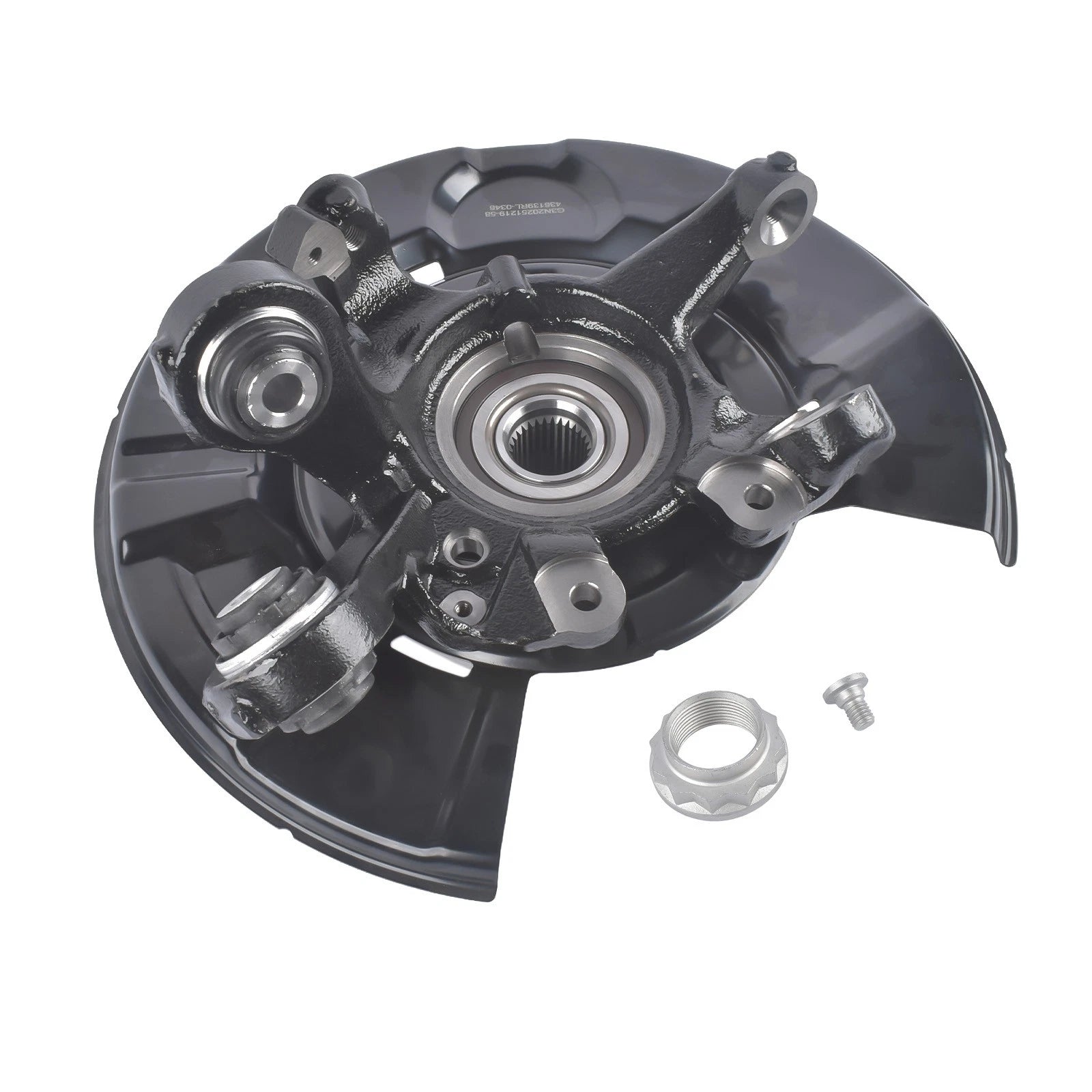 Rear Driver Side Steering Knuckle & Hub Bearing for BMW 335i 2007-2013