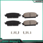 Front Ceramic Brake Pad Set for Hyundai Santa Cruz (2021–2023), Santa Fe