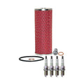 Wix Engine Oil Filter & NGK 4 Platinum Spark Plugs for Mercedes W203 C230 (2001–2007)