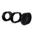 12" Oval Air Cleaner for SBC BBC Chevy (4 Barrel Carburetor, 5-1/8" Neck)