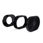 12" Oval Air Cleaner for SBC BBC Chevy (4 Barrel Carburetor, 5-1/8" Neck)