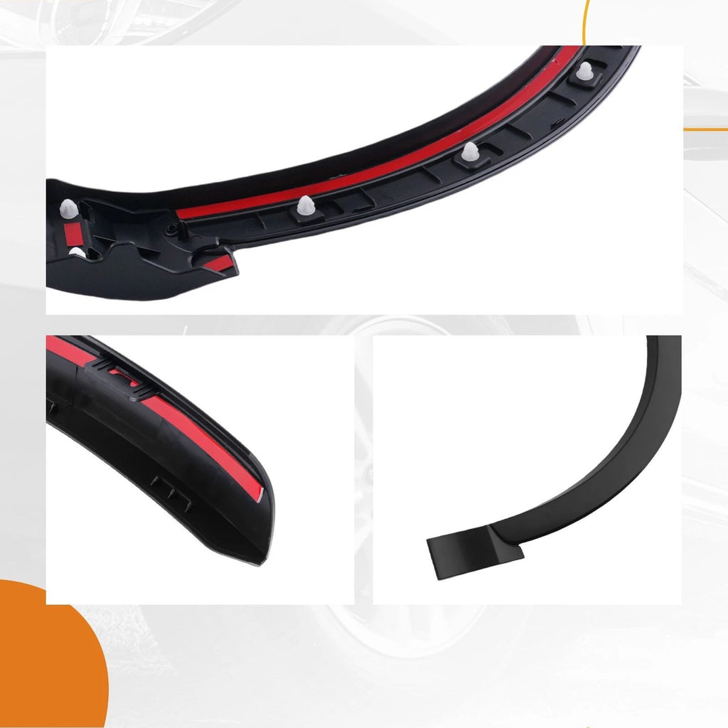 2X Fender Arch Flare Molding for Audi Q3 SQ3 (2015–2018) 8U0853717CGRU