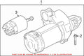 Starter Bolt 07119905562 for BMW