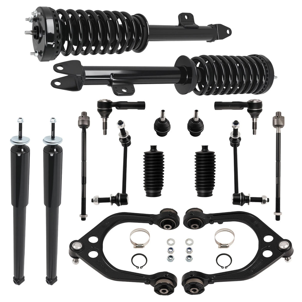 Front Struts & Rear Shock Absorber w/ Control Arm for Dodge Magnum (2005–2008)