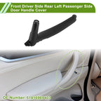 Door Panel Handle Pull Trim Cover for BMW X5 E70 (2008–2013) No. 51416969403 Black