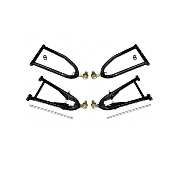 Lonestar LSR DC-4 Long Travel A-Arms & Elka Stage 4 Shocks for Raptor 700 (2006–2014)