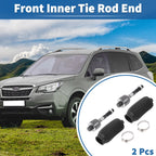 4X Front Inner Tie Rod End Links for Honda Accord, Acura TL (No.EV80210)