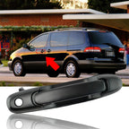 Left Front Outside Door Handle for Toyota Sienna (1998–2003) Black