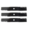 Set of 3 Mulching Blades for John Deere X710 X730 X734 (M164016)