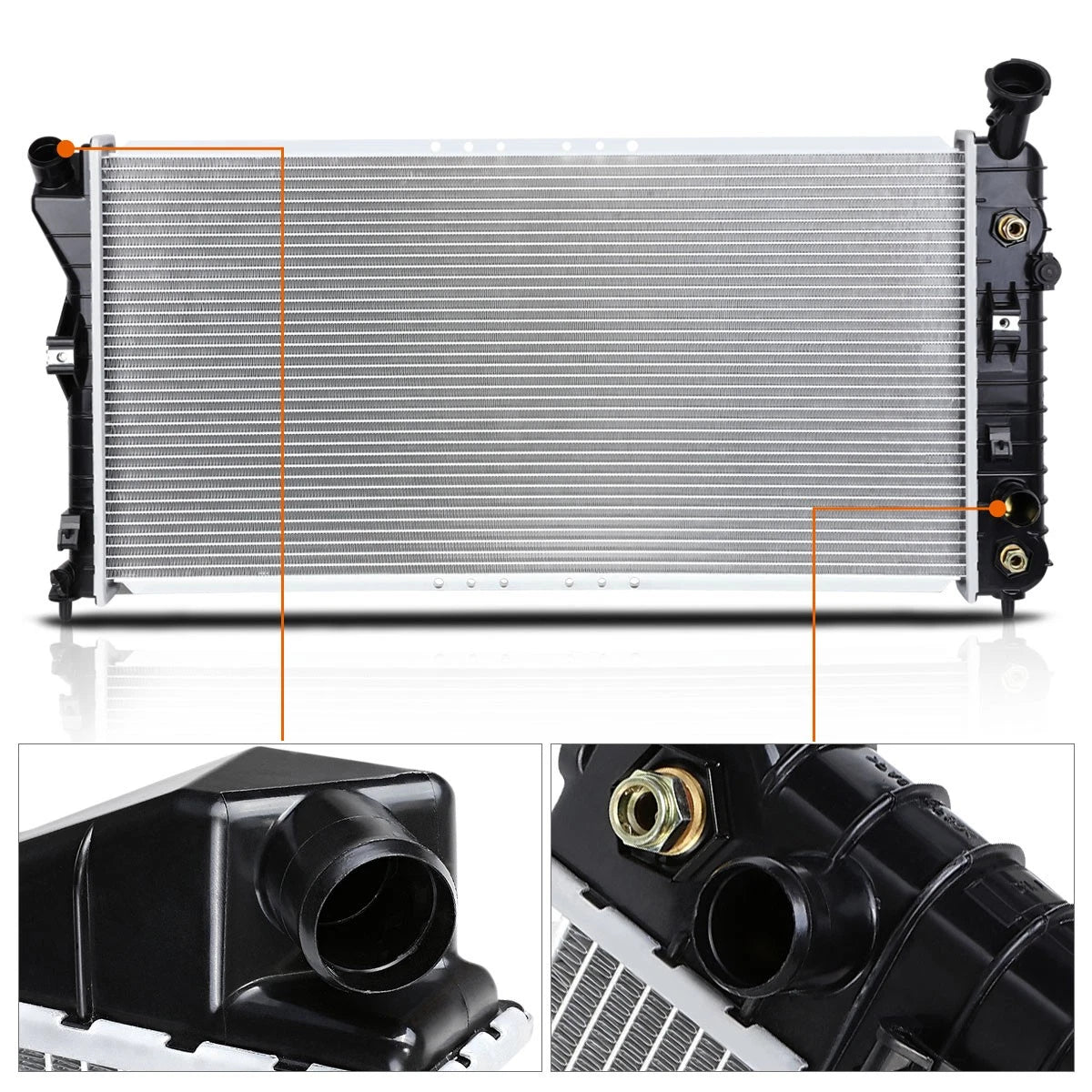 Aluminum Radiator for Buick Regal/Chevy Impala (2000–2004) DPI-2343