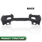 Front Upper Bumper Cover for Jeep Cherokee (2014–2018)