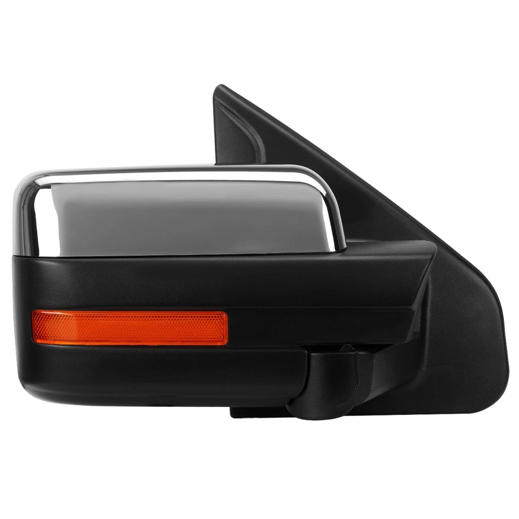 LED Chrome Side Mirror for Ford F150 (2004–2014) Right Passenger Side
