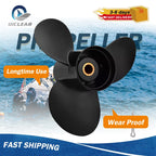 10.5 x 11 Aluminum Boat Propeller for Evinrude 15-35HP (14 Tooth, RH)