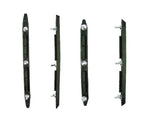 Bumper Guard Insert Pads Front Rear Replacement for Chevy Chevelle (1971–1972)