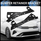 1 Pair Front Bumper Retainer Bracket No. 86651M6000 for Kia Forte (2019–2021)