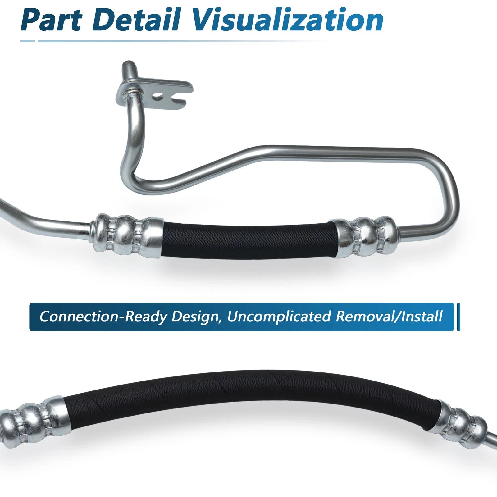 Power Steering Pressure Hose for Ford Transit Connect (2002–2013) 22855328