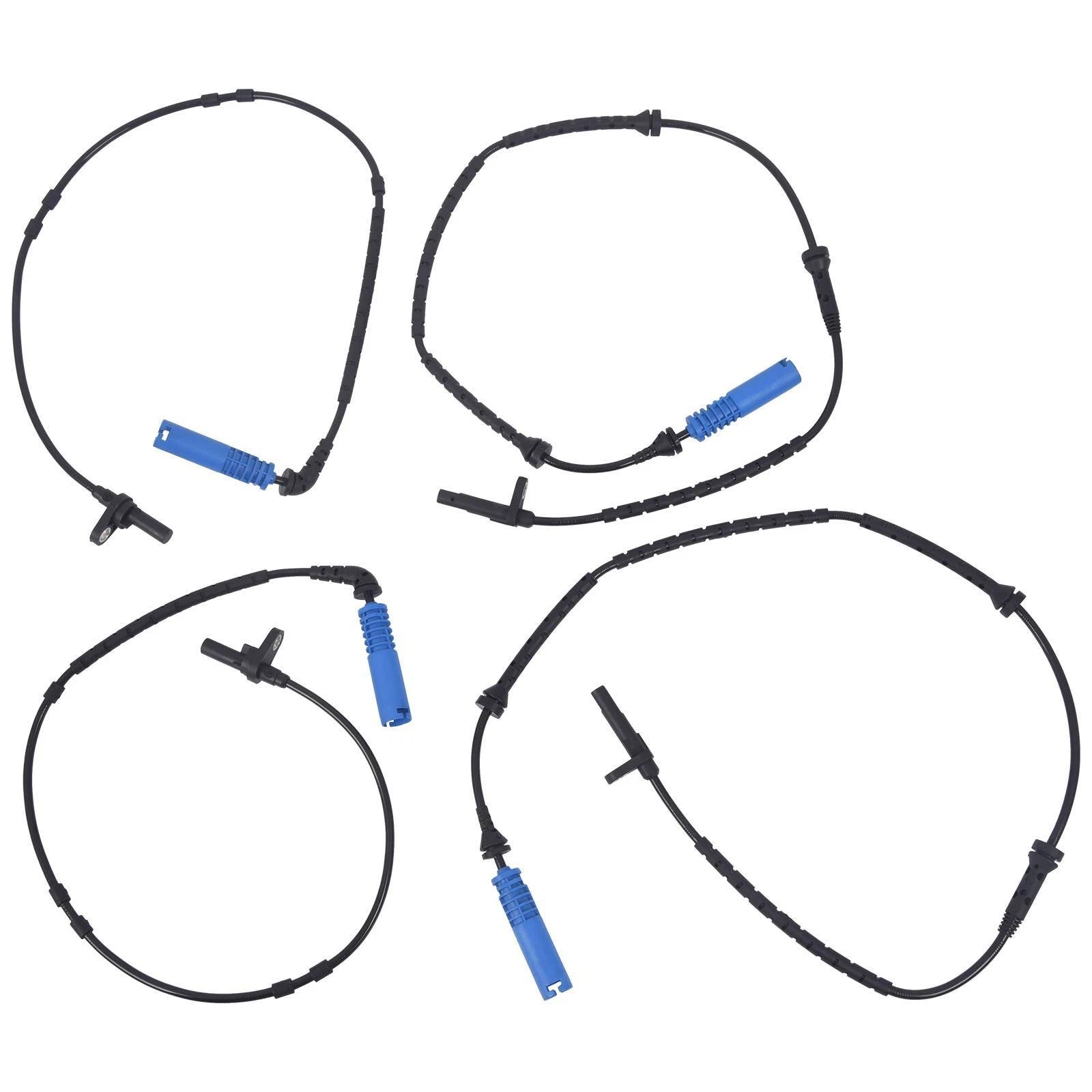 Set of 4 ABS Wheel Speed Sensors for BMW X3 (2004-2010)