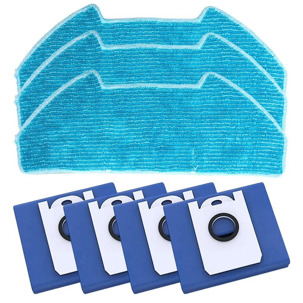 Mop Cloths and Dust Bags for BObsweep Models (Compatible)