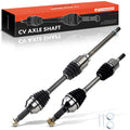 2X Front CV Axle Assembly for Nissan Rogue (2008–2013) AWD L4 2.5L