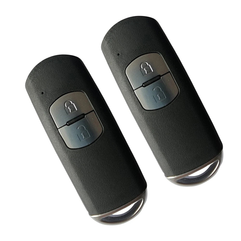 2X Smart Remote Key Shell 2 Button for Mazda 3 5 6 MX-5 CX-5 CX-7 CX-9 (2004–2020)