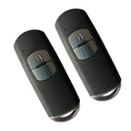 2X Smart Remote Key Shell 2 Button for Mazda 3 5 6 MX-5 CX-5 CX-7 CX-9 (2004–2020)