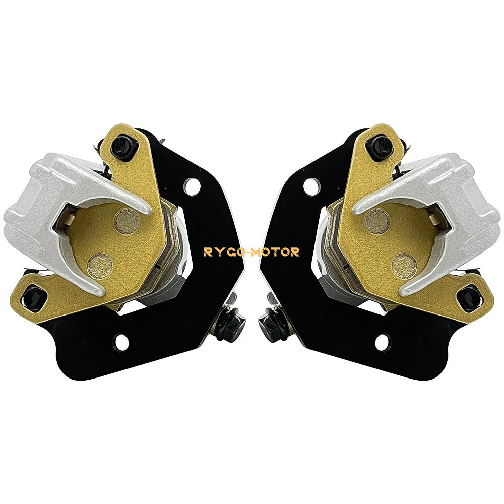 Set of 2 Front Brake Calipers & Pads for Kawasaki Lakota 300 (1995–2003)