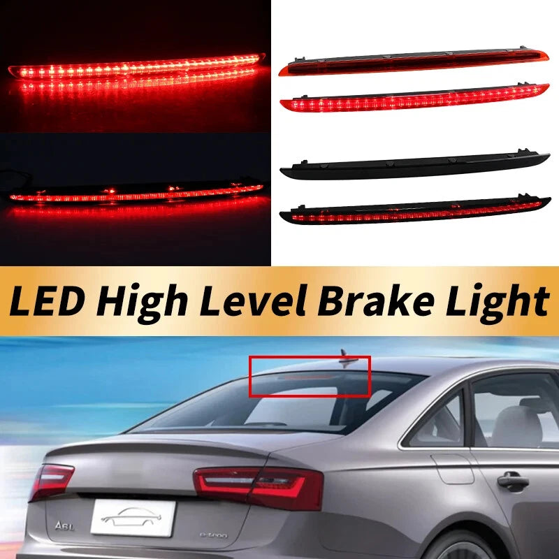 Red Center High Mount 3rd Brake Light for Audi A6 C6 (2005–2011)