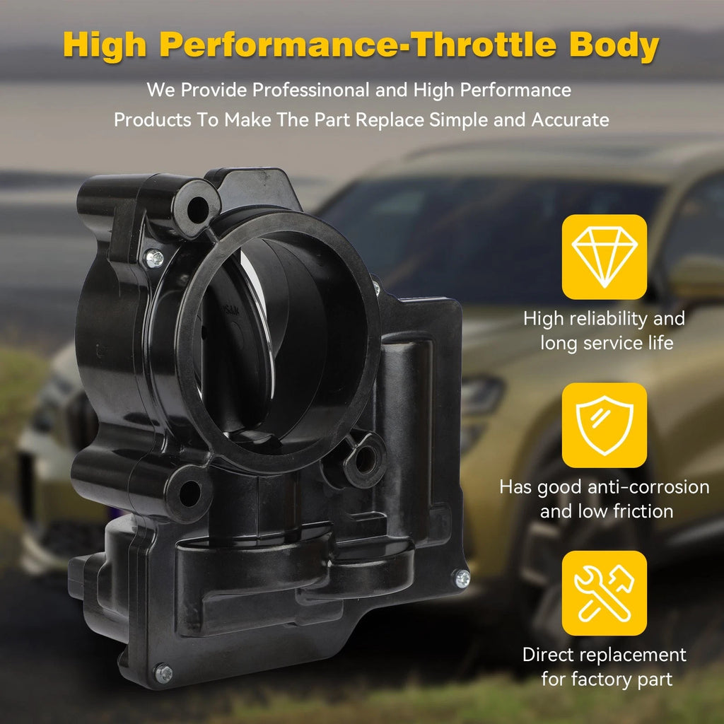 Throttle Body for Volkswagen Jetta 1.4L Turbocharged (2013–2014)