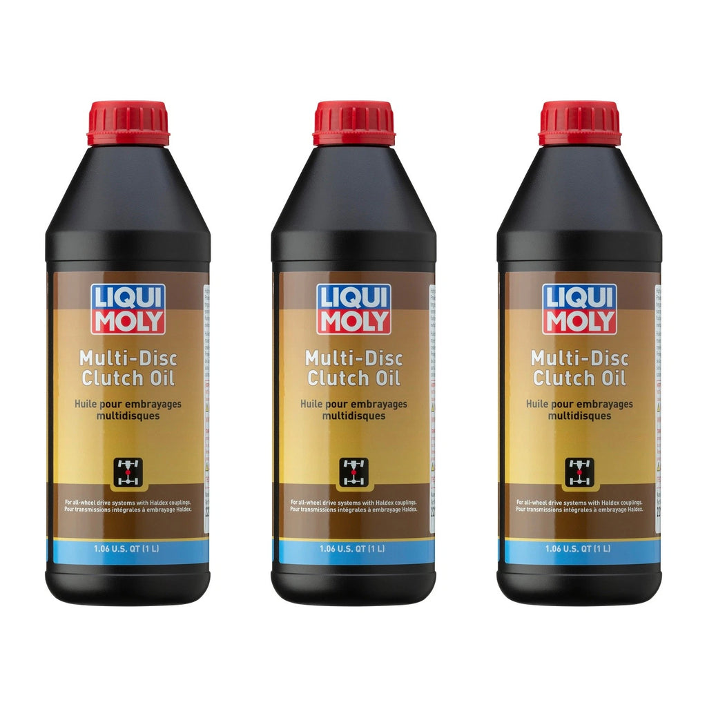 Set of 3 Liqui Moly Hydraulic Oil for Multi-disc Clutch (3x1L)