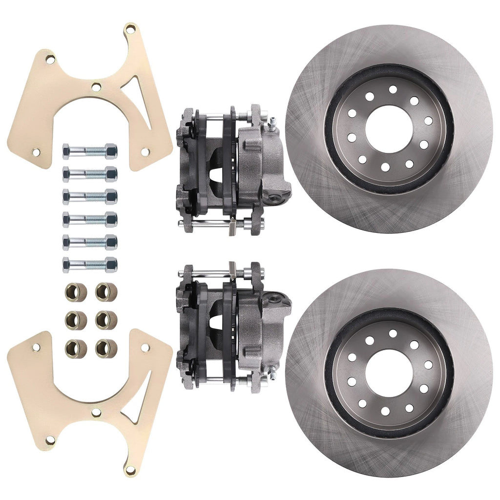10&12 Bolt Rear Disc Brake Conversion Kit for Chevy Nova/Chevy II (1964–1979)