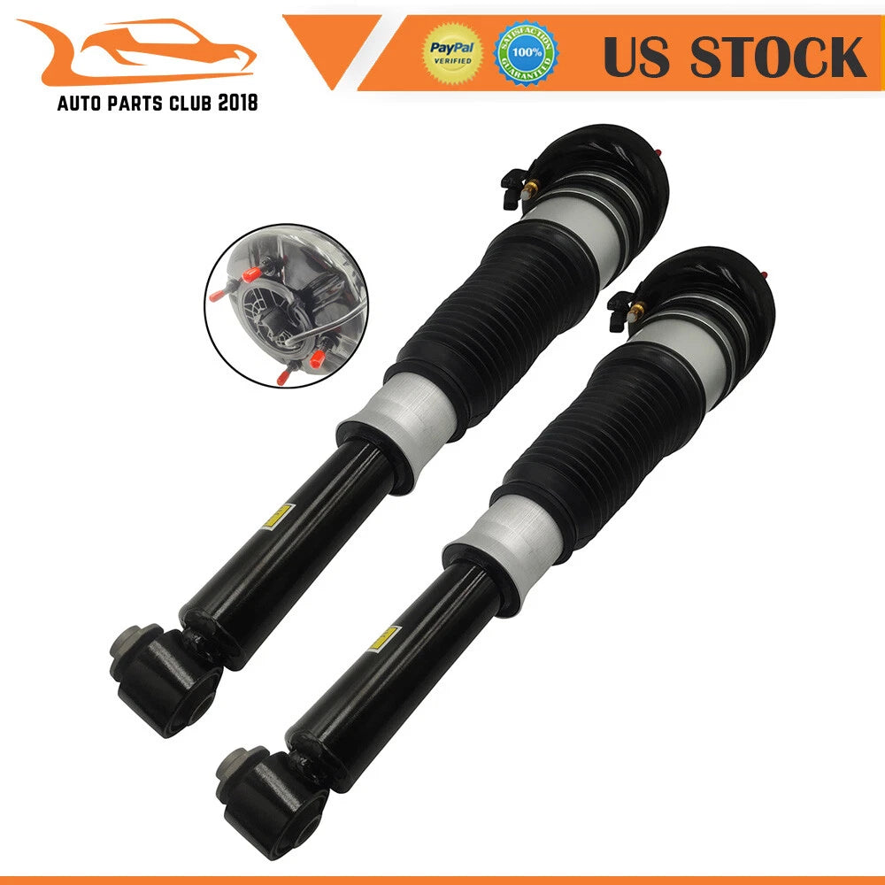 Rear Pair Air Suspension Strut Shocks for Audi A8 S8 (2009–2018)
